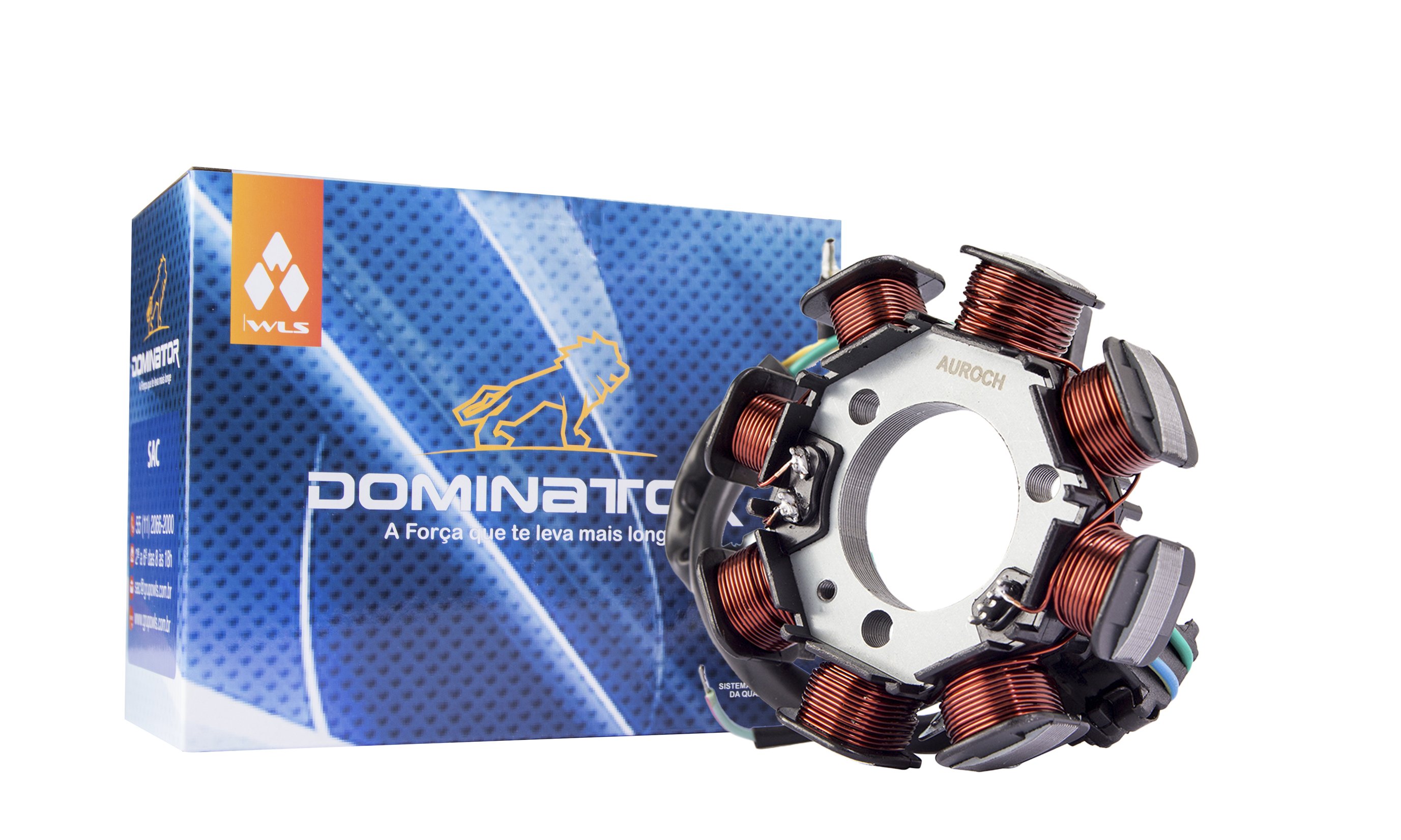 Estator p/ moto honda cg 125 titan 03/08 - fan - cg 125 titan